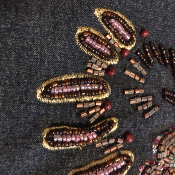 Jane Seymour Denim Jacket Vintage Size Large  Like New - Picture 11 of 13